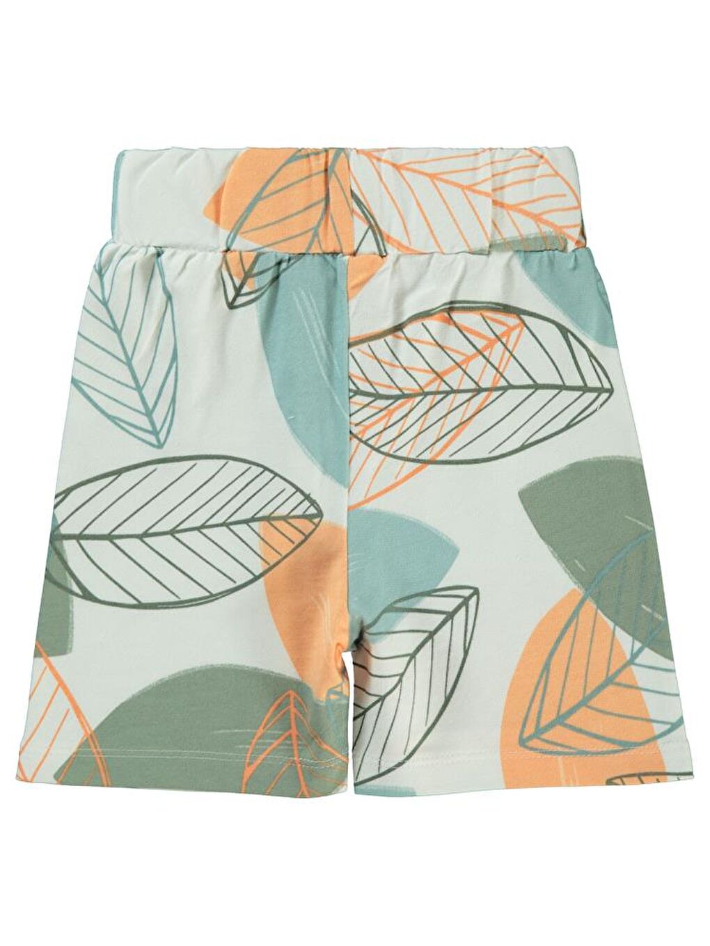 Mercan Boys Yaprak Baskılı 2-5 Yaş Şort-1