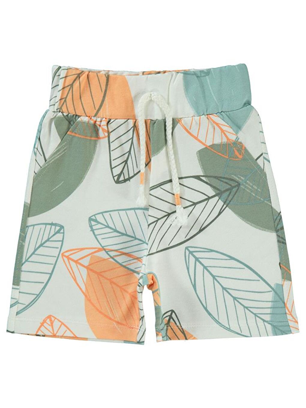 Mercan Boys Yaprak Baskılı 2-5 Yaş Şort
