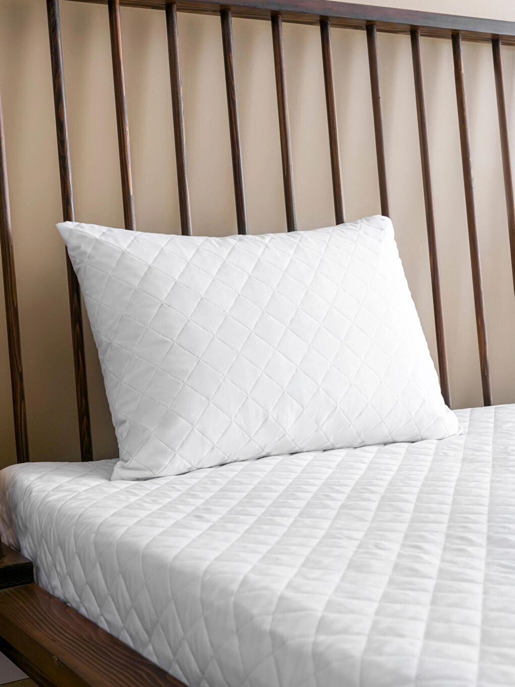 OGLO Beyaz Mattress Protecto Yastık Alezi 50X70