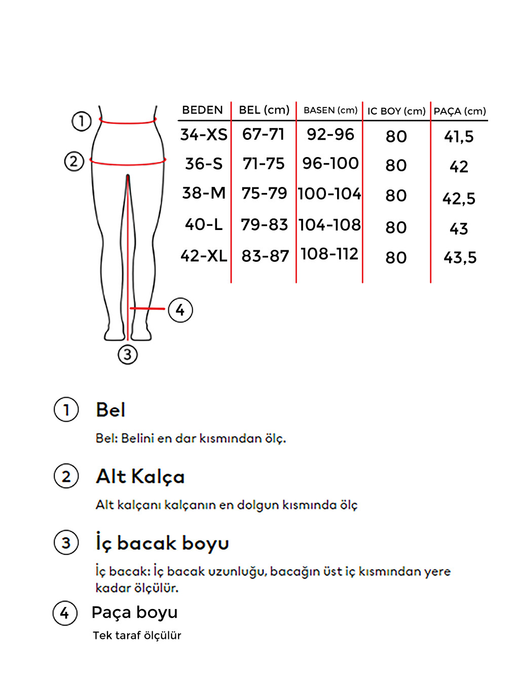 Kadın Koyu Mavi Renk 2w47 Süper Palazzo Fit %100 Pamuk-3