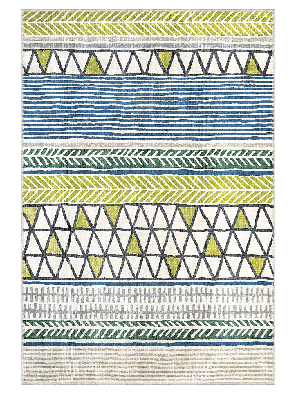 Sarı Dekoratif Özel Tasarım Yıkanabilir İnce Kaymaz Tabanlı Modern Halı KECE FR36