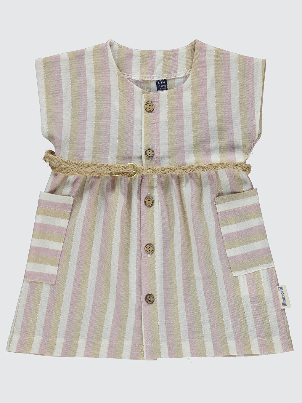 Miniworld Kız Bebek Elbise 6-18 Ay Lila