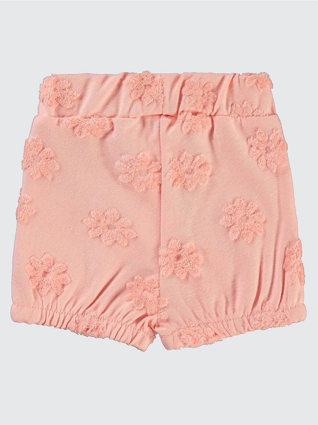 Pembe Kız Bebek Şort 6-18 Ay Pudra-1