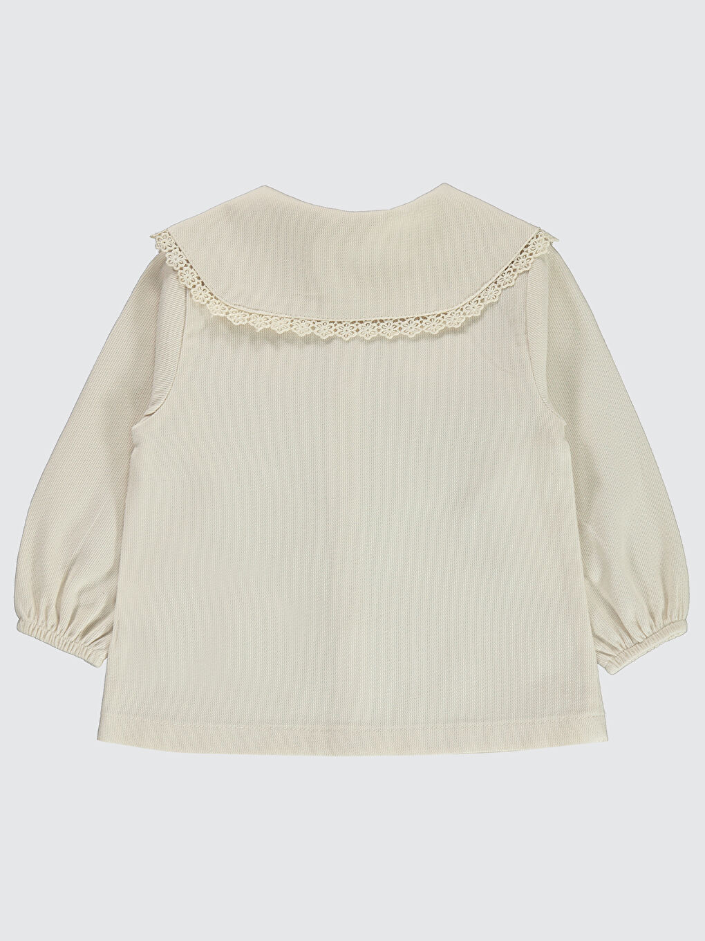 Kız Bebek Gömlek 9-18 Ay Bej-1