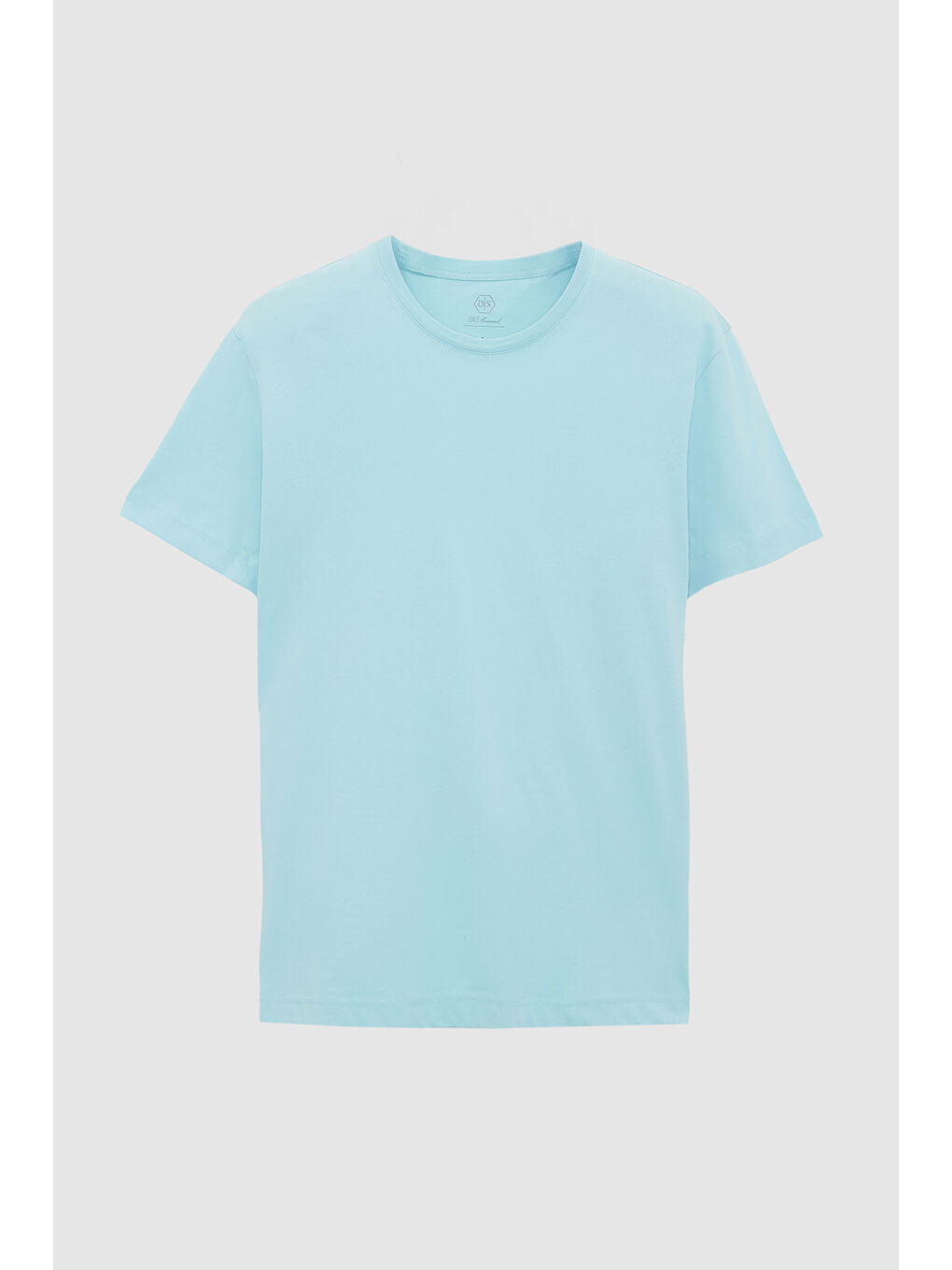 Comfort Turkuaz %100 Pamuk Tişört-4