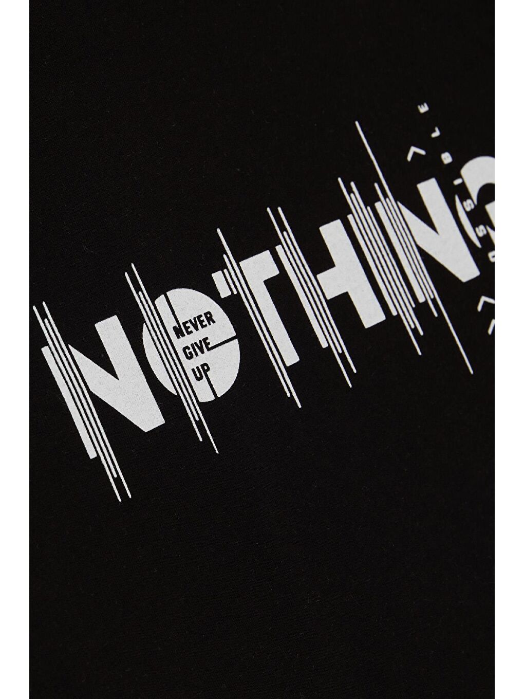 Erkek Çocuk Tişört Yazı Baskılı Siyah (5-10 Yaş)-3