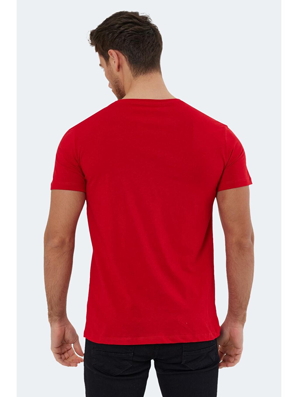 SLAZENGER Kırmızı SABE I Erkek T-Shirt Kırmızı - 1