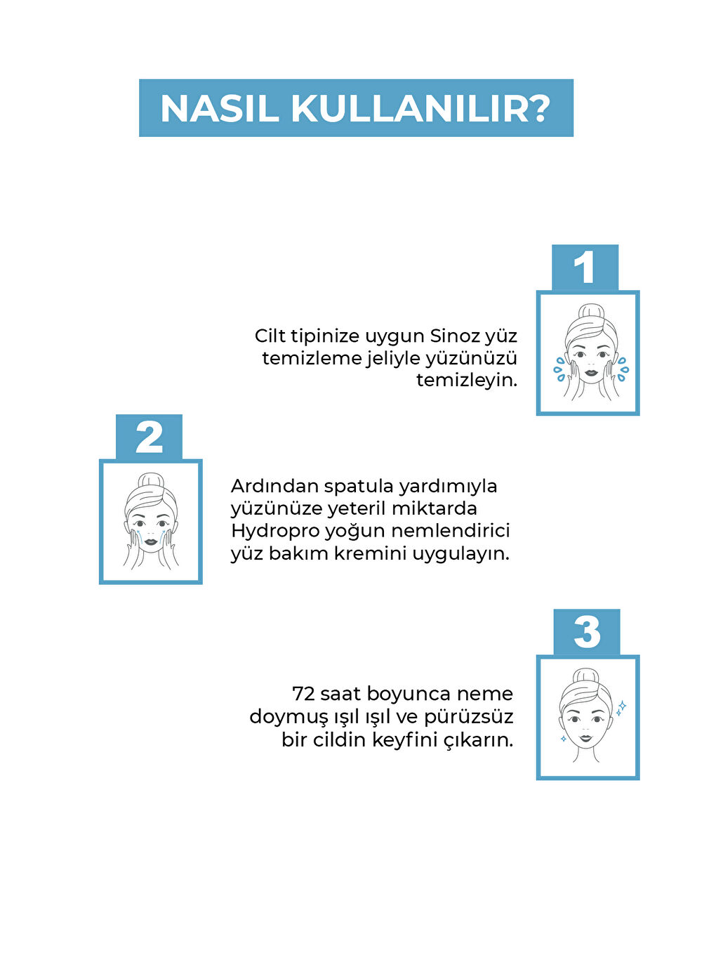 Hydrapro Su Bazlı 72 Saat Yoğun Nemlendirici Yüz Bakım Kremi Refill 50 Ml-3