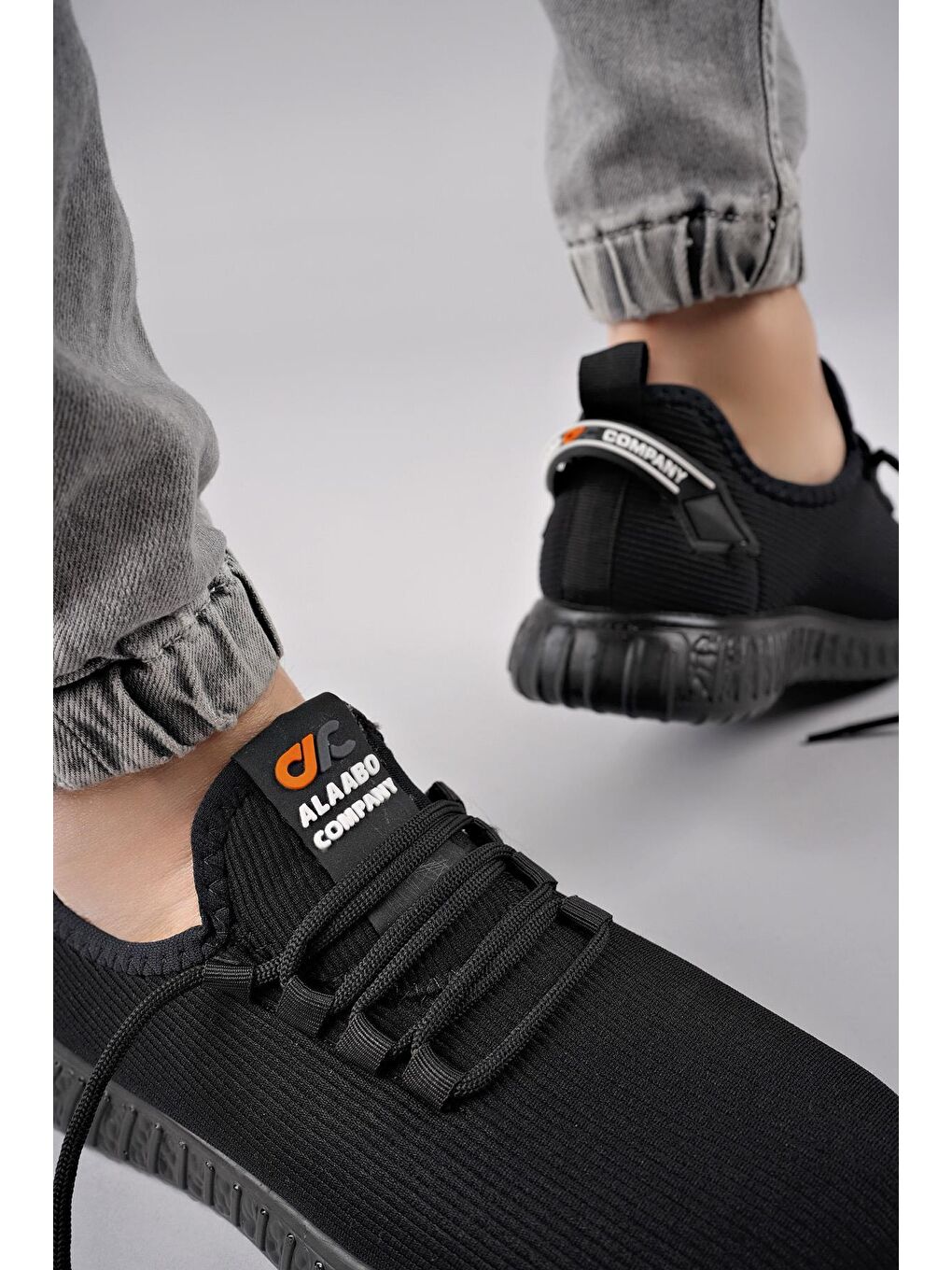 Muggo Siyah YUKON Unisex Ortopedik Günlük Yürüyüş Koşu Sneaker Spor Ayakkabı - 5