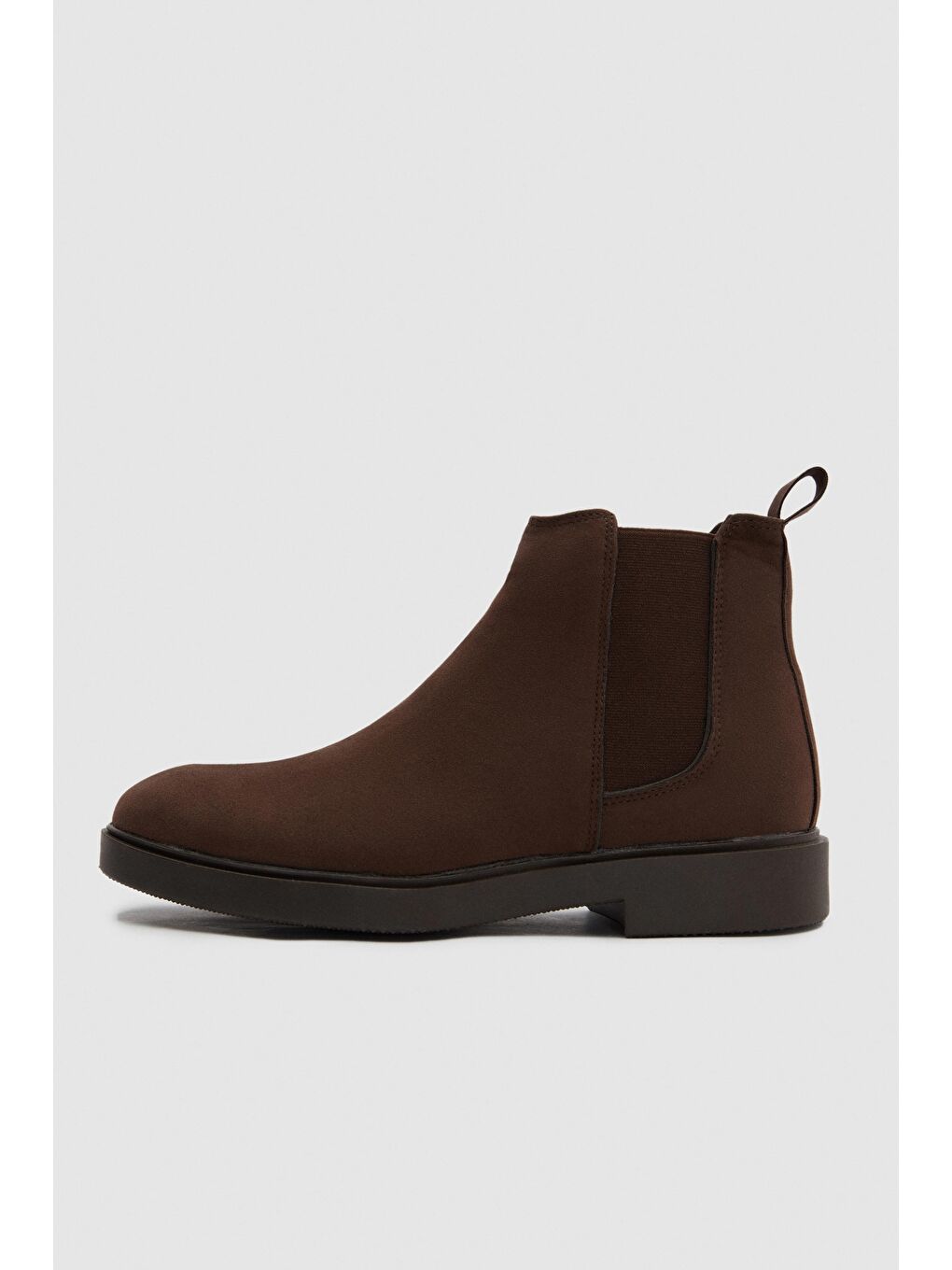 Twn Kahverengi Süet Chelsea Bot-1