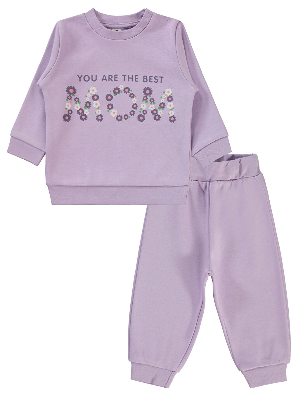 Baby Kız Bebek Takım 6-18 Ay Lila