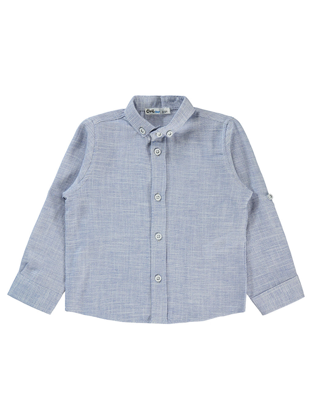 Boys Erkek Çocuk Gömlek 2-5 Yaş Mavi