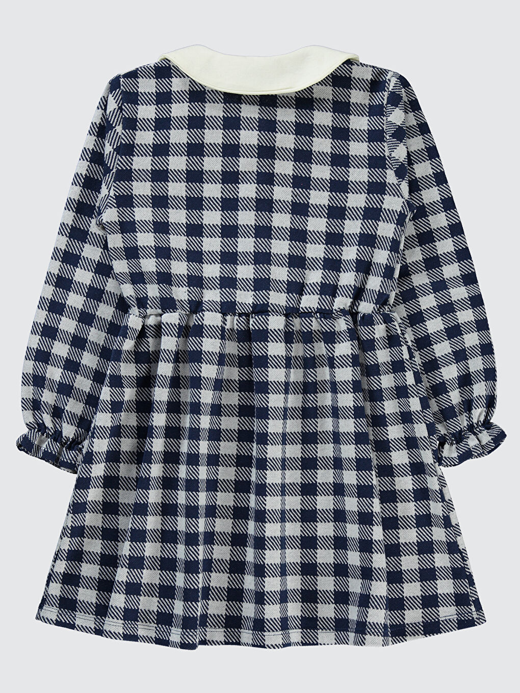 Kız Çocuk Elbise 6-9 Yaş Lacivert-1