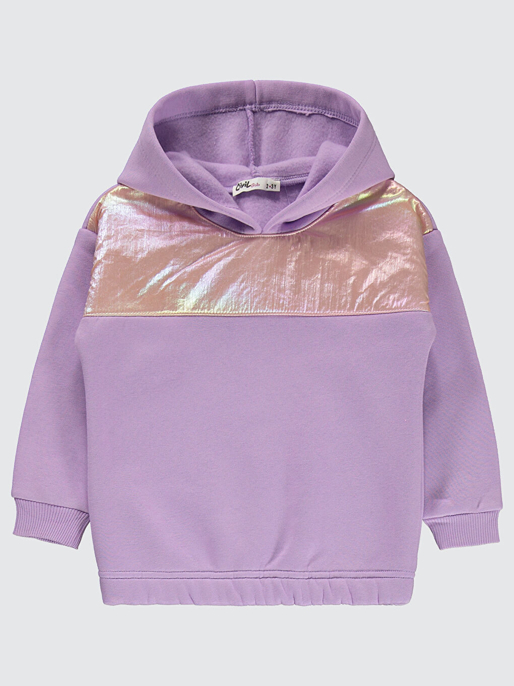 Mor Girls Kız Çocuk Eşofman Takımı 2-5 Yaş Dijital Lavanta-2