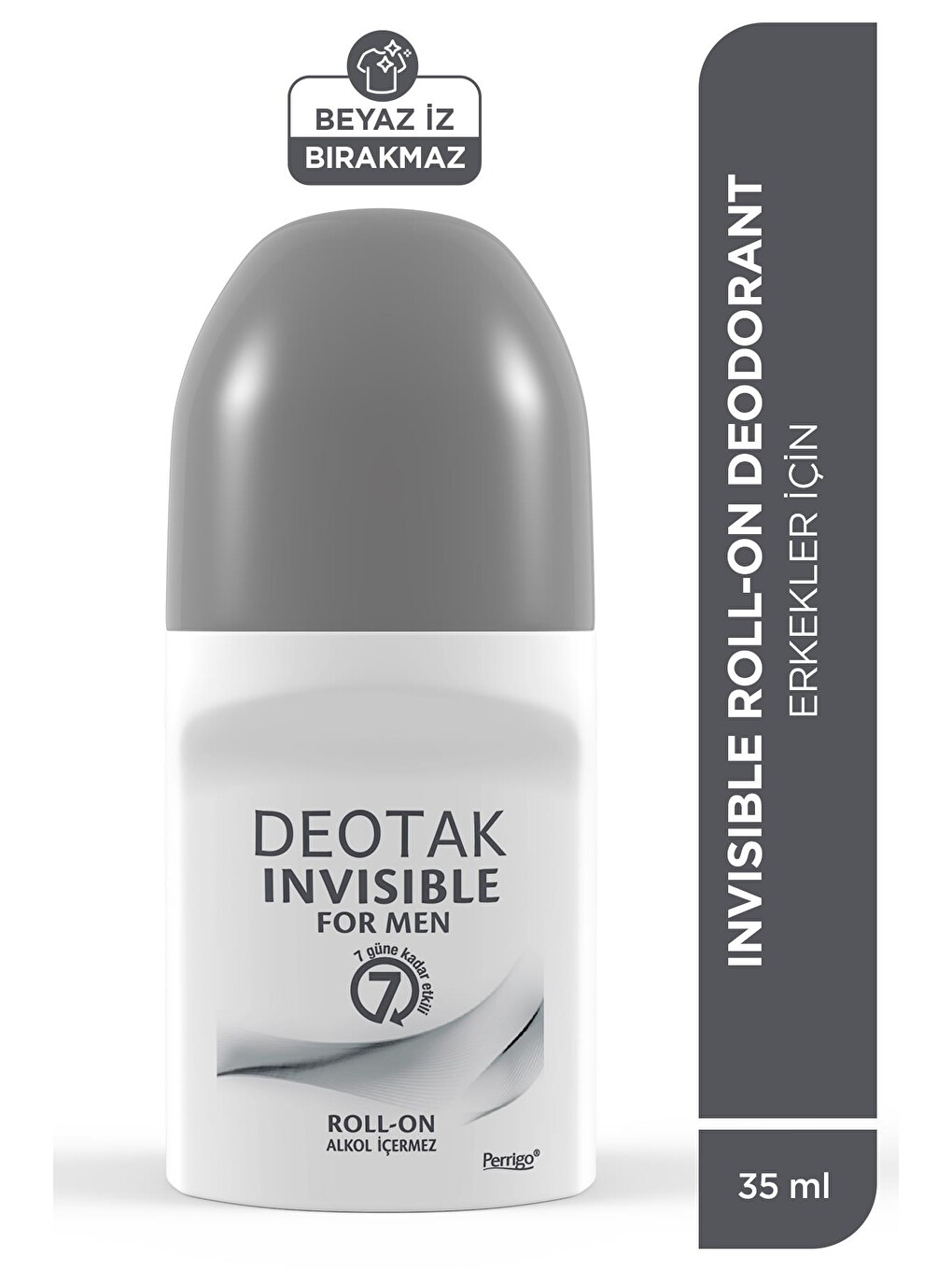 Invisible Erkek7 Güne Kadar Etkili Roll-on Deodorant 35 Ml