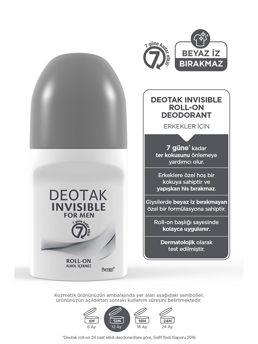 Invisible Erkek7 Güne Kadar Etkili Roll-on Deodorant 35 Ml-1