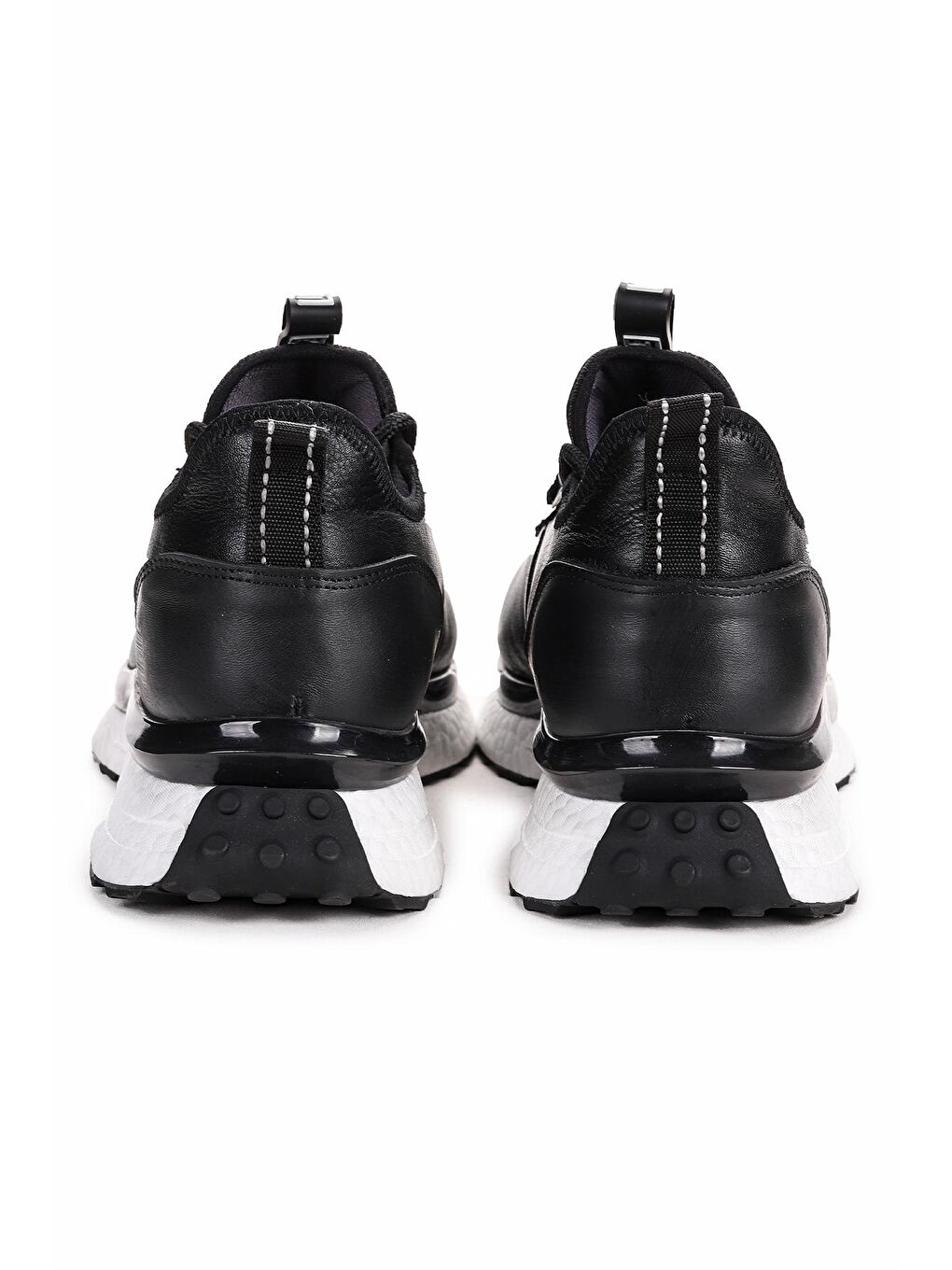 Siyah Deri Bağcıklı Erkek Casual Ayakkabı 152-17391-3