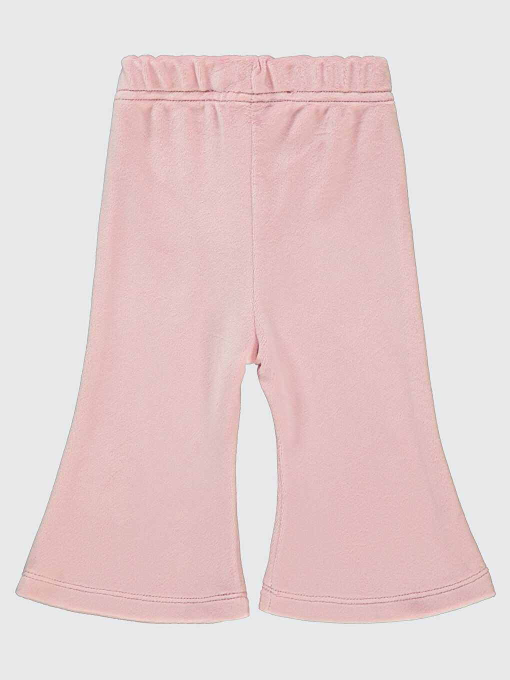 Pembe Kız Bebek Eşofman Altı 6-18 Ay Açık Pudra-1