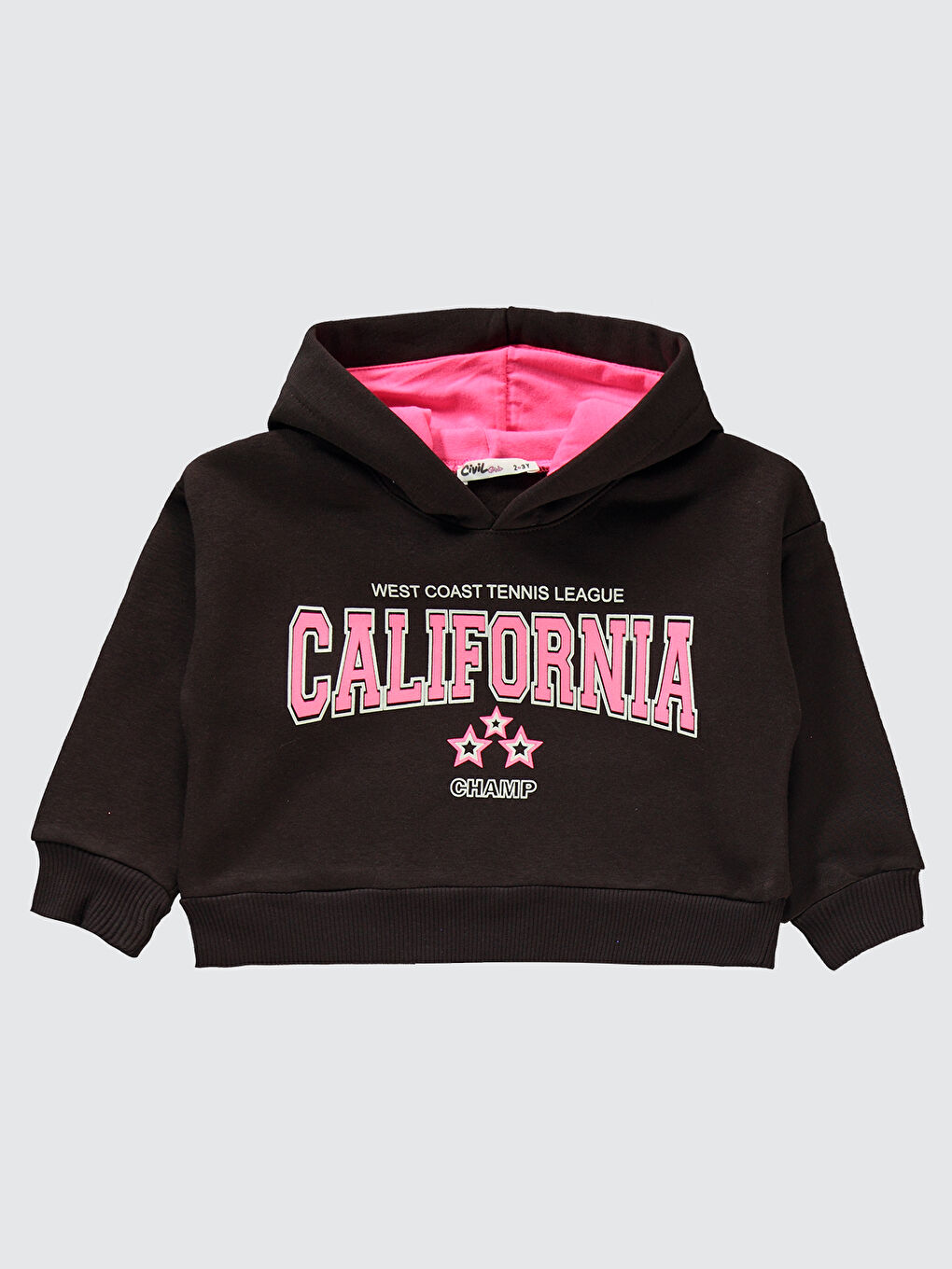 Kahverengi Girls Kız Çocuk Eşofman Takımı 2-5 Yaş Açık Kahve-2