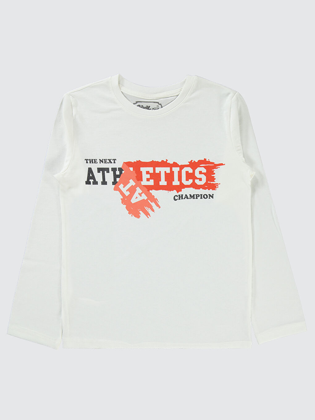 Erkek Çocuk Sweatshirt 10-13 Yaş Ekru