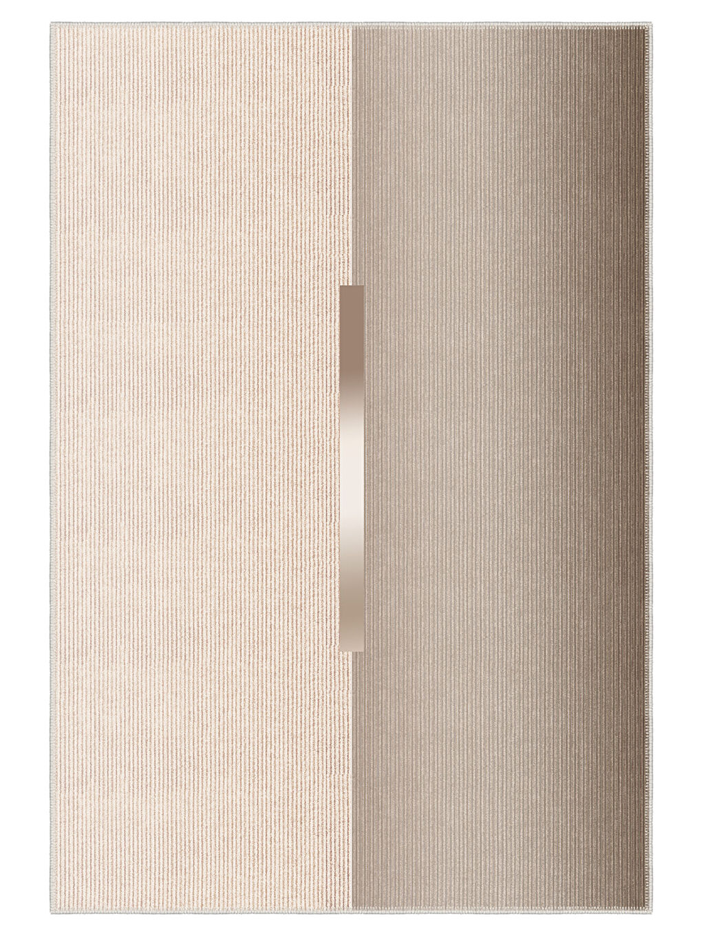 Kahverengi Dekoratif Özel Tasarım Yıkanabilir İnce Kaymaz Tabanlı Modern Halı KECE FR45