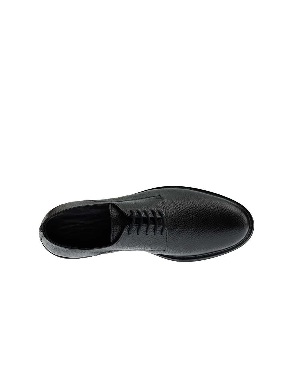 Siyah Klasik Deri Ayakkabı-5