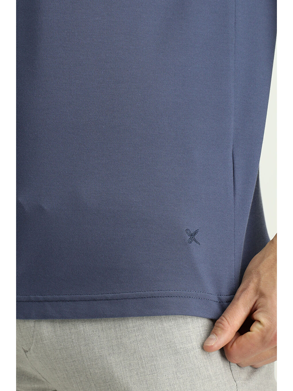 İndigo Slim Fit Dar Kesim Pamuklu Polo Yaka Tişört-4