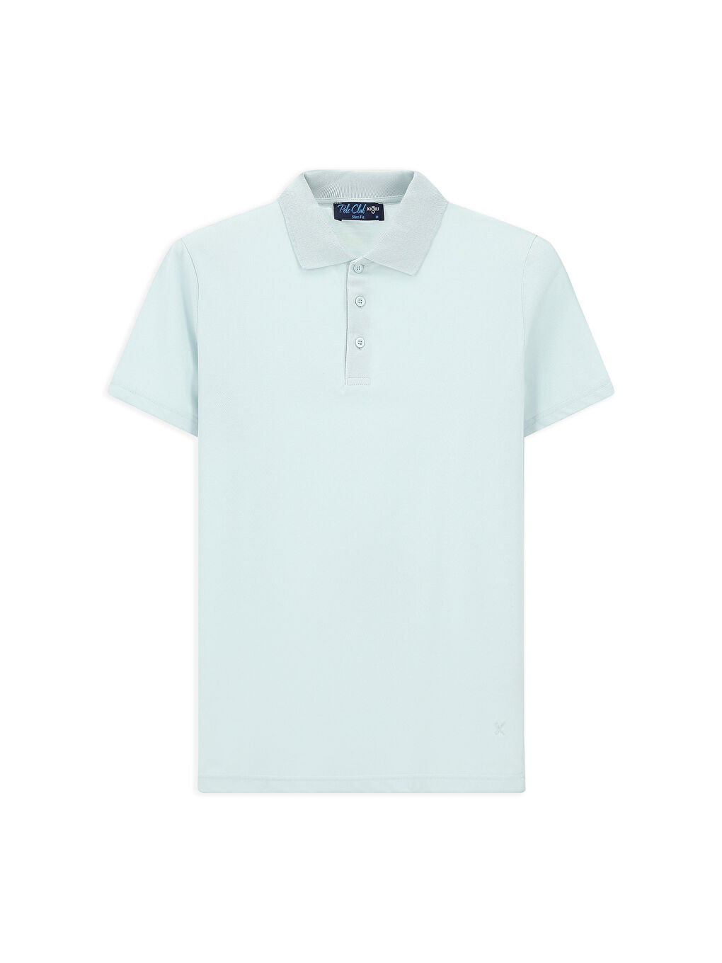 Mavi Slim Fit Dar Kesim Pamuklu Polo Yaka Tişört-5