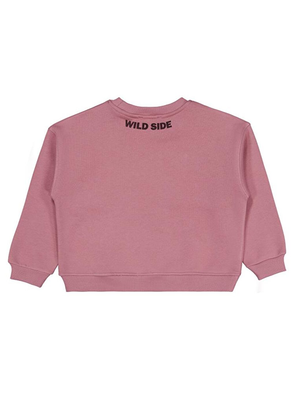 Girls Papatya Nakışlı 6-9 Yaş Sweatshirt - Pembe 8-9 Yaş