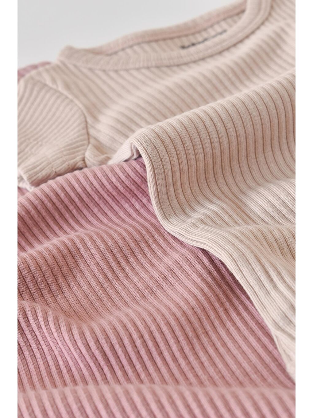 Pembe Modal 2 Li Kısa Kollu Badi CSYM11207-4