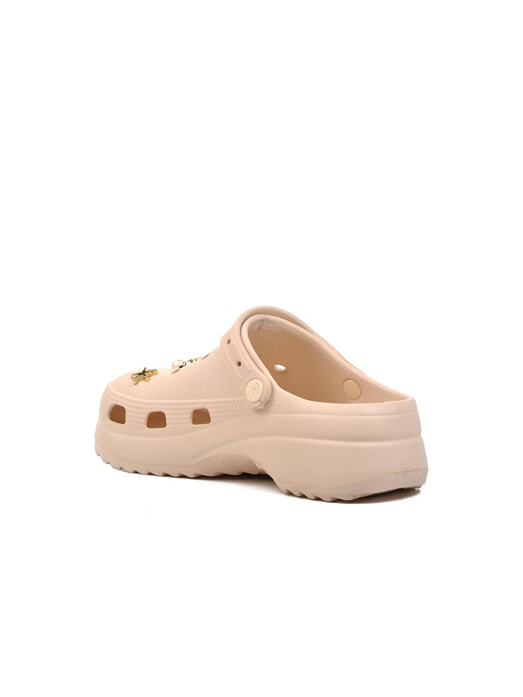 Ekru Kadın Sabo Terlik 205-3