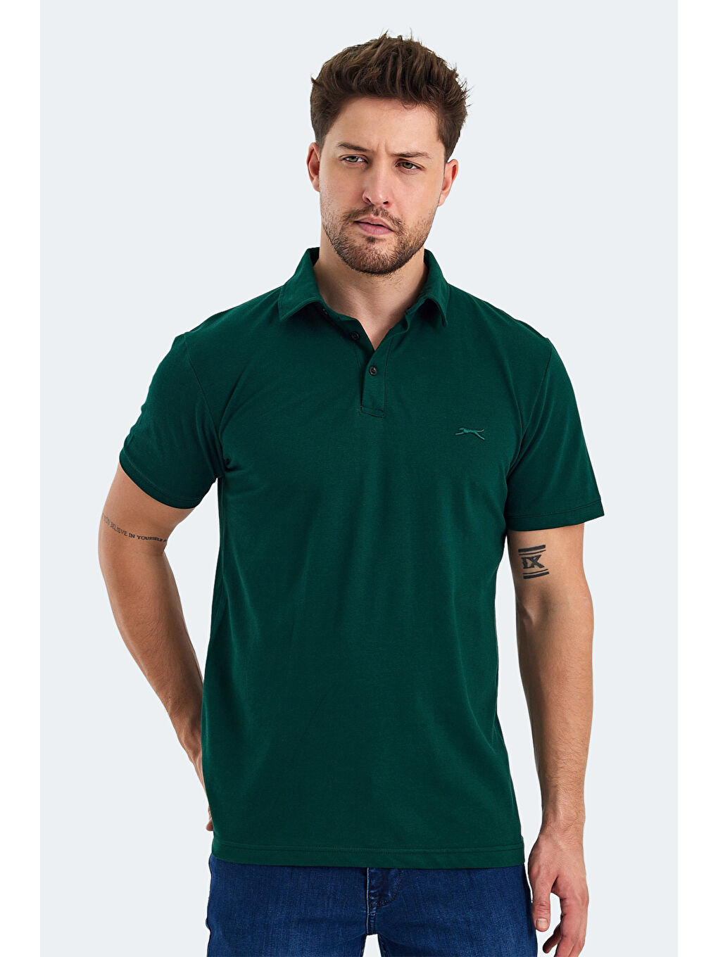 KLASSE Erkek Tişört Koyu Yeşil