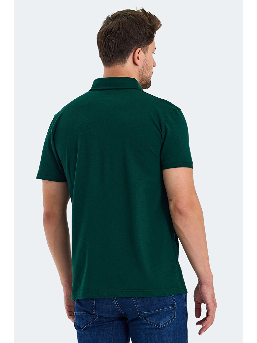 KLASSE Erkek Tişört Koyu Yeşil-1