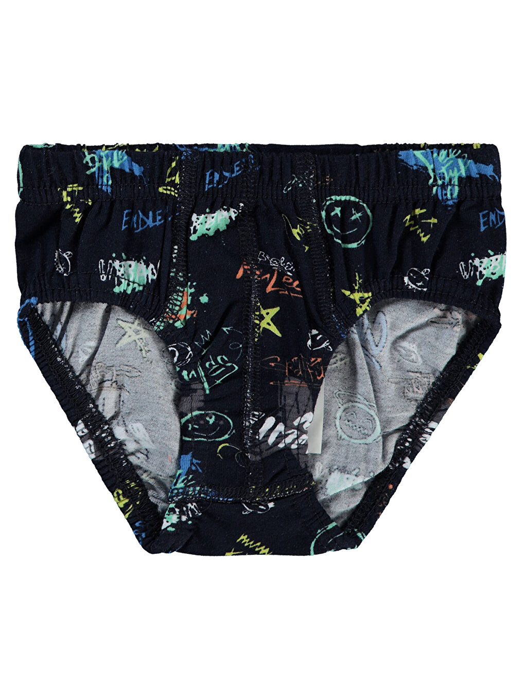 Boys Erkek Çocuk 2'li Külot Set 2-10 Yaş Turuncu-1