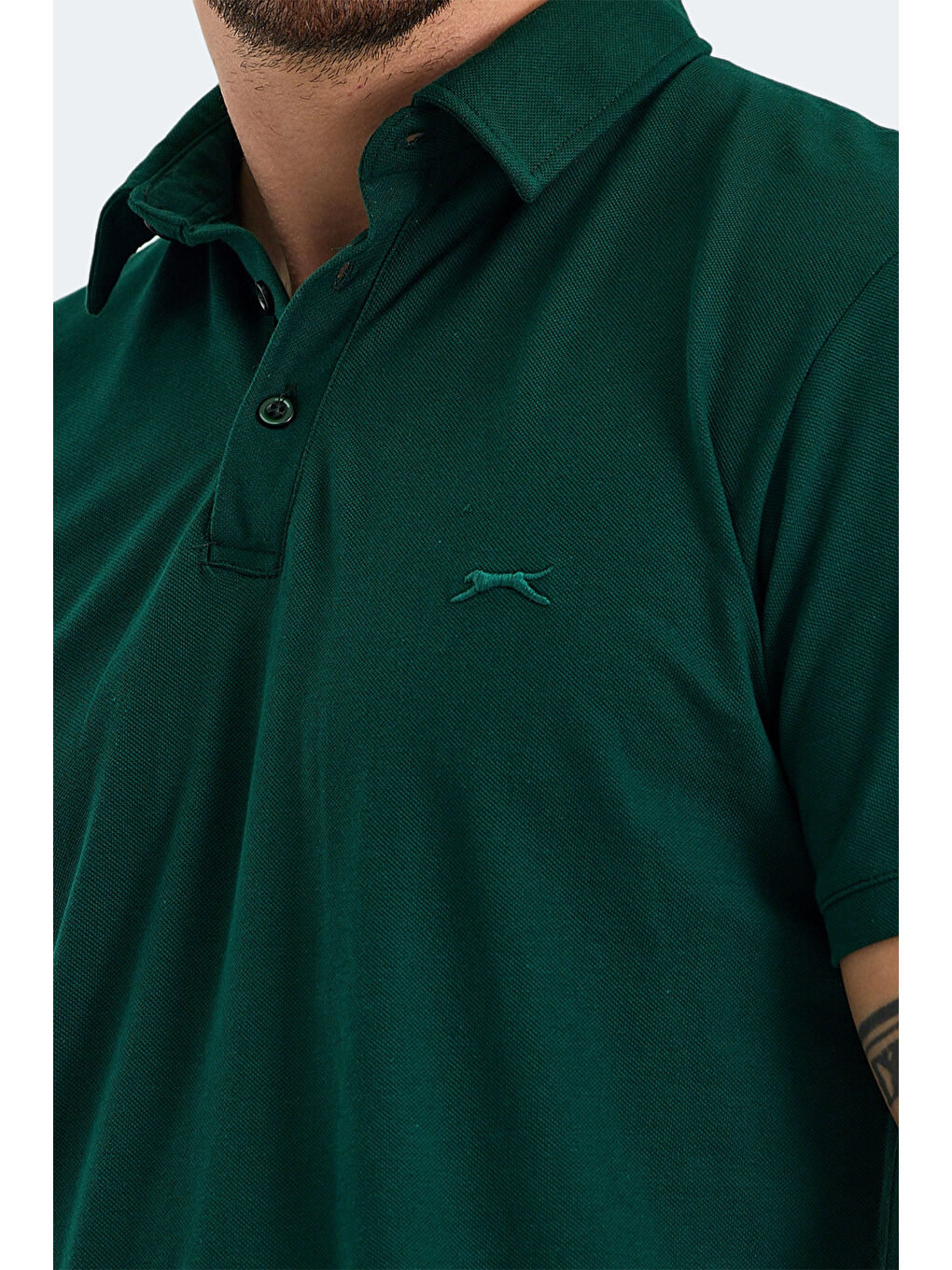 KLASSE Erkek Tişört Koyu Yeşil-4