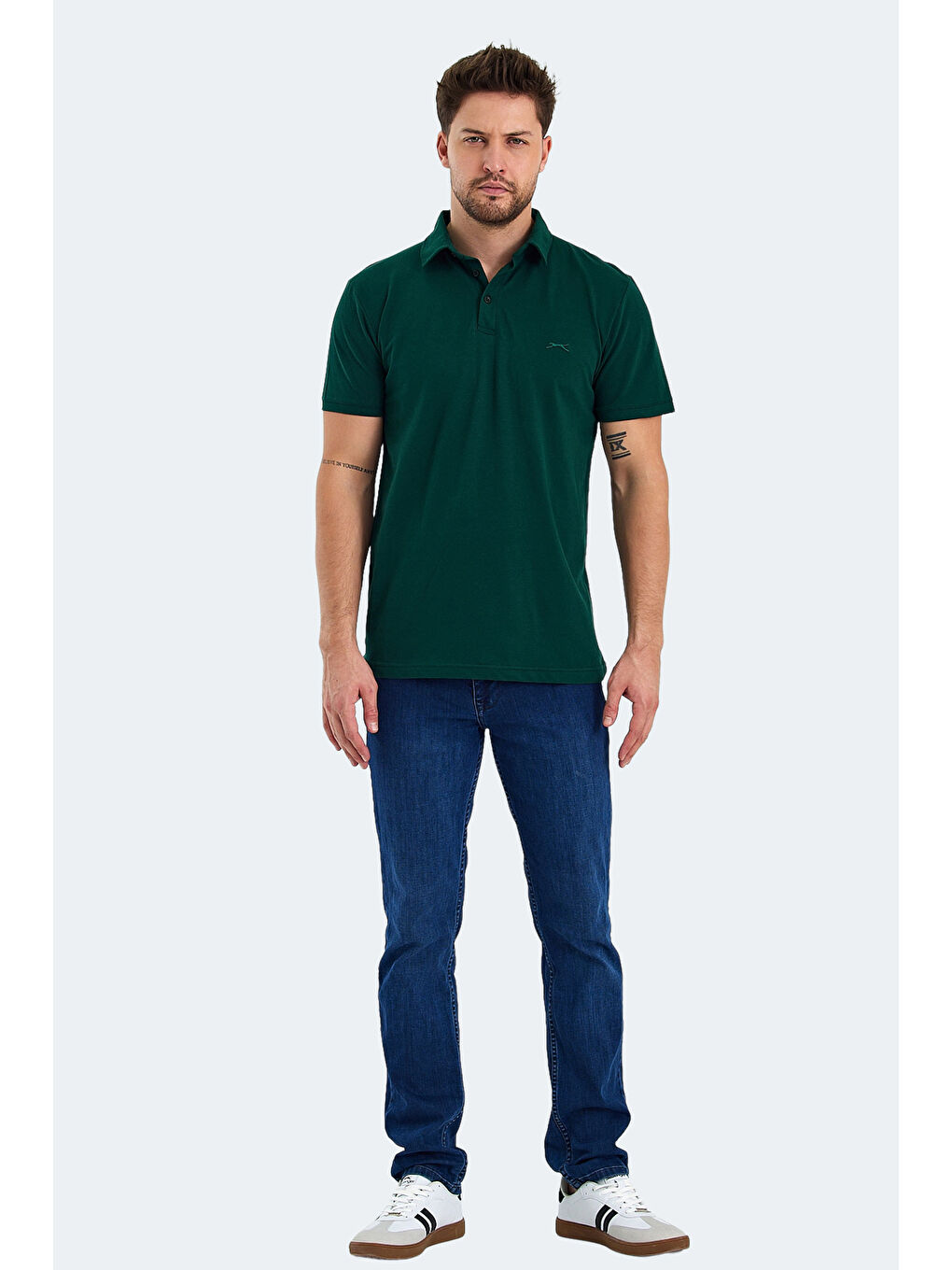 KLASSE Erkek Tişört Koyu Yeşil-6