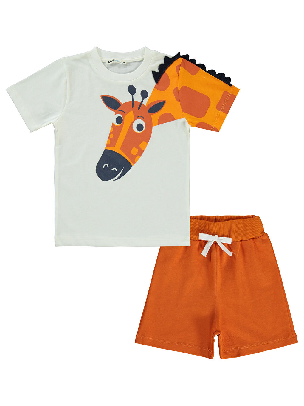 Boys Erkek Çocuk Takım 2-5 Yaş Ekru