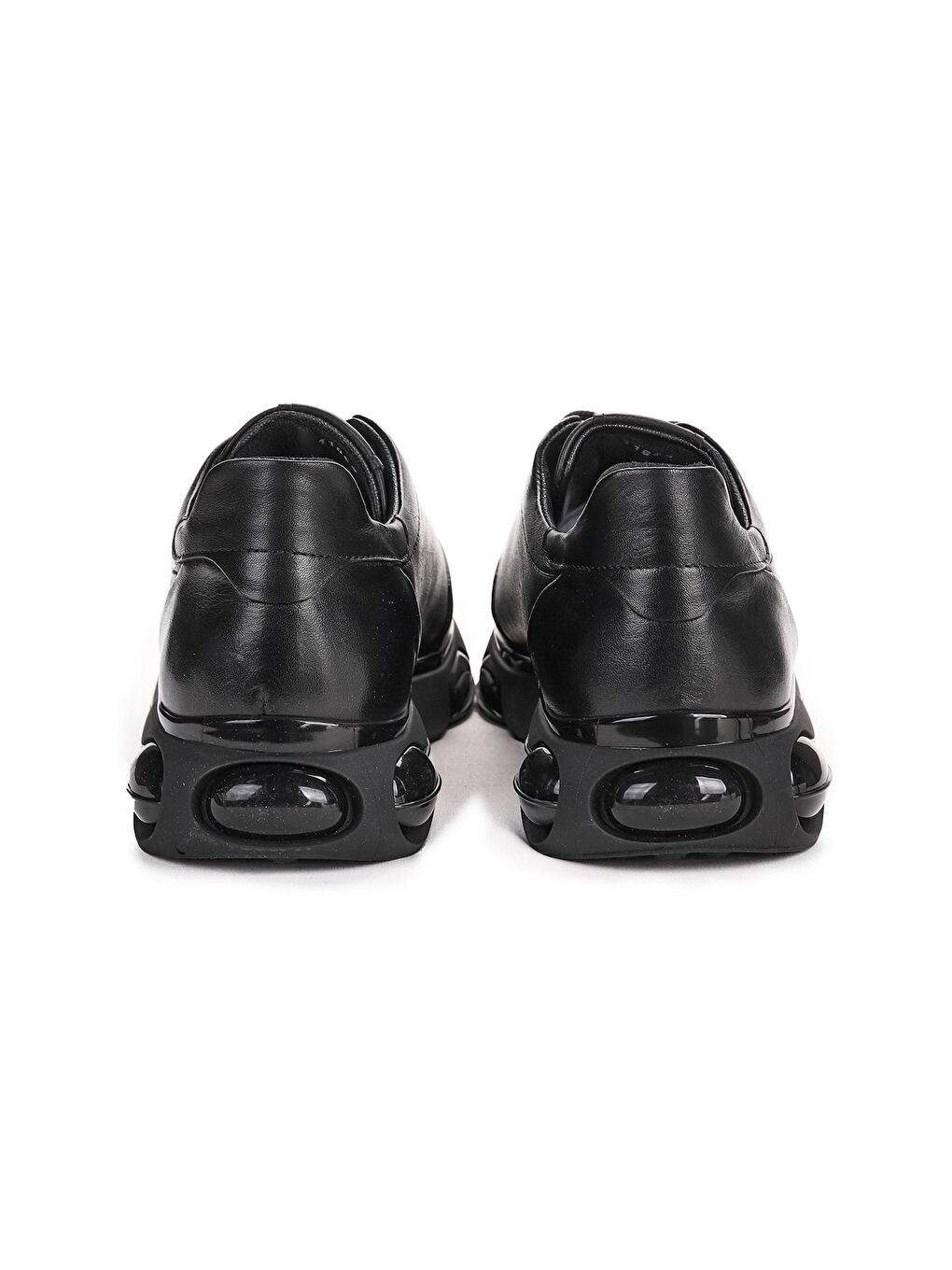 Siyah Deri Bağcıklı Erkek Casual Ayakkabı 152-17359-3