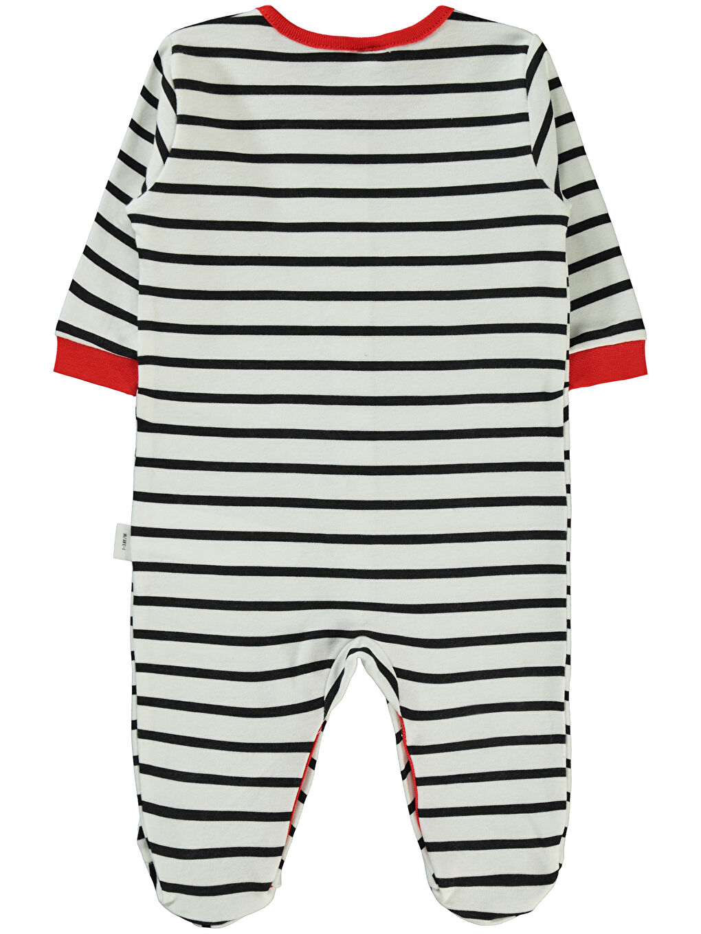 Hello Kitty Kız Bebek Patikli Tulum 1-6 Ay Siyah