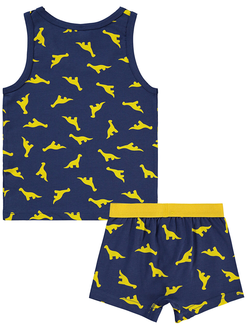 Kahverengi Boys Erkek Çocuk İç Çamaşır Takımı 2-10 Yaş Hardal