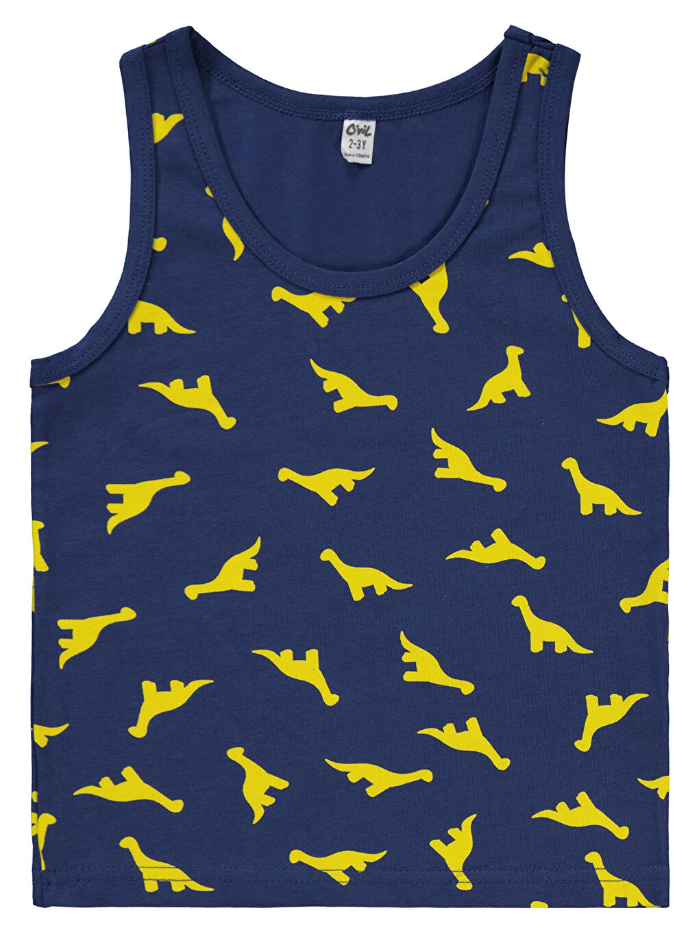 Kahverengi Boys Erkek Çocuk İç Çamaşır Takımı 2-10 Yaş Hardal-2