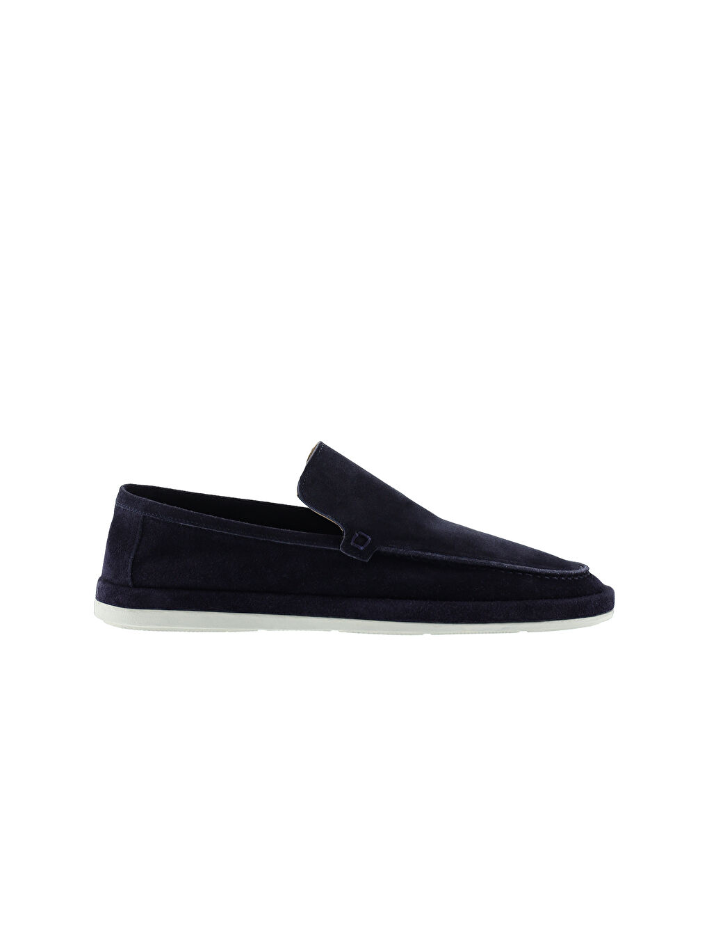 Lacivert Süet Casual Loafer Deri Ayakkabı-3