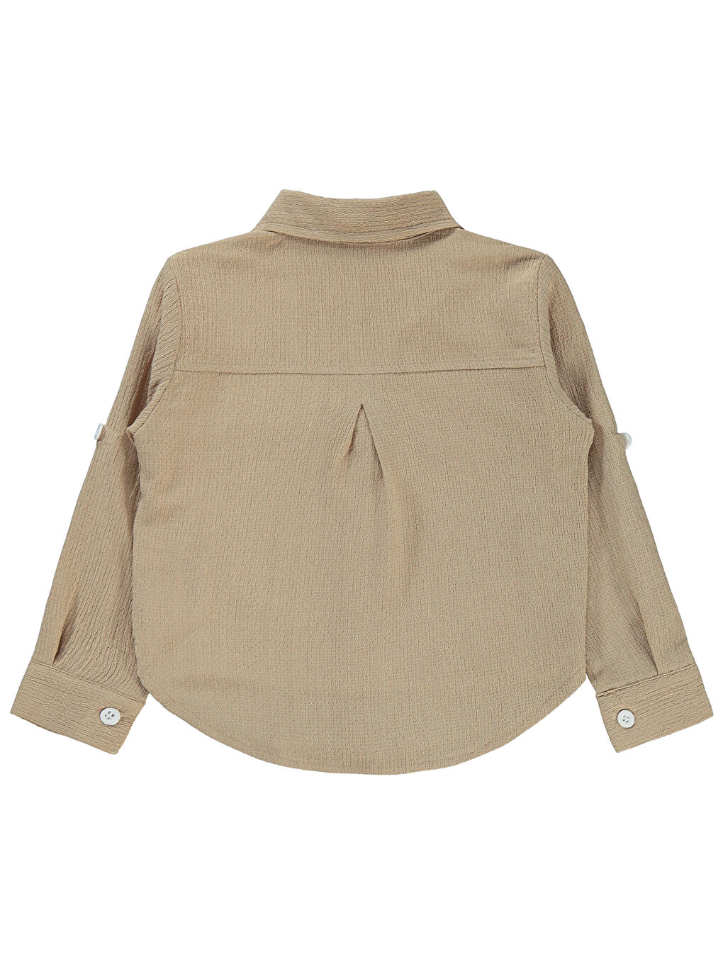 Girls Kız Çocuk Gömlek 2-5 Yaş Açık Bej-2