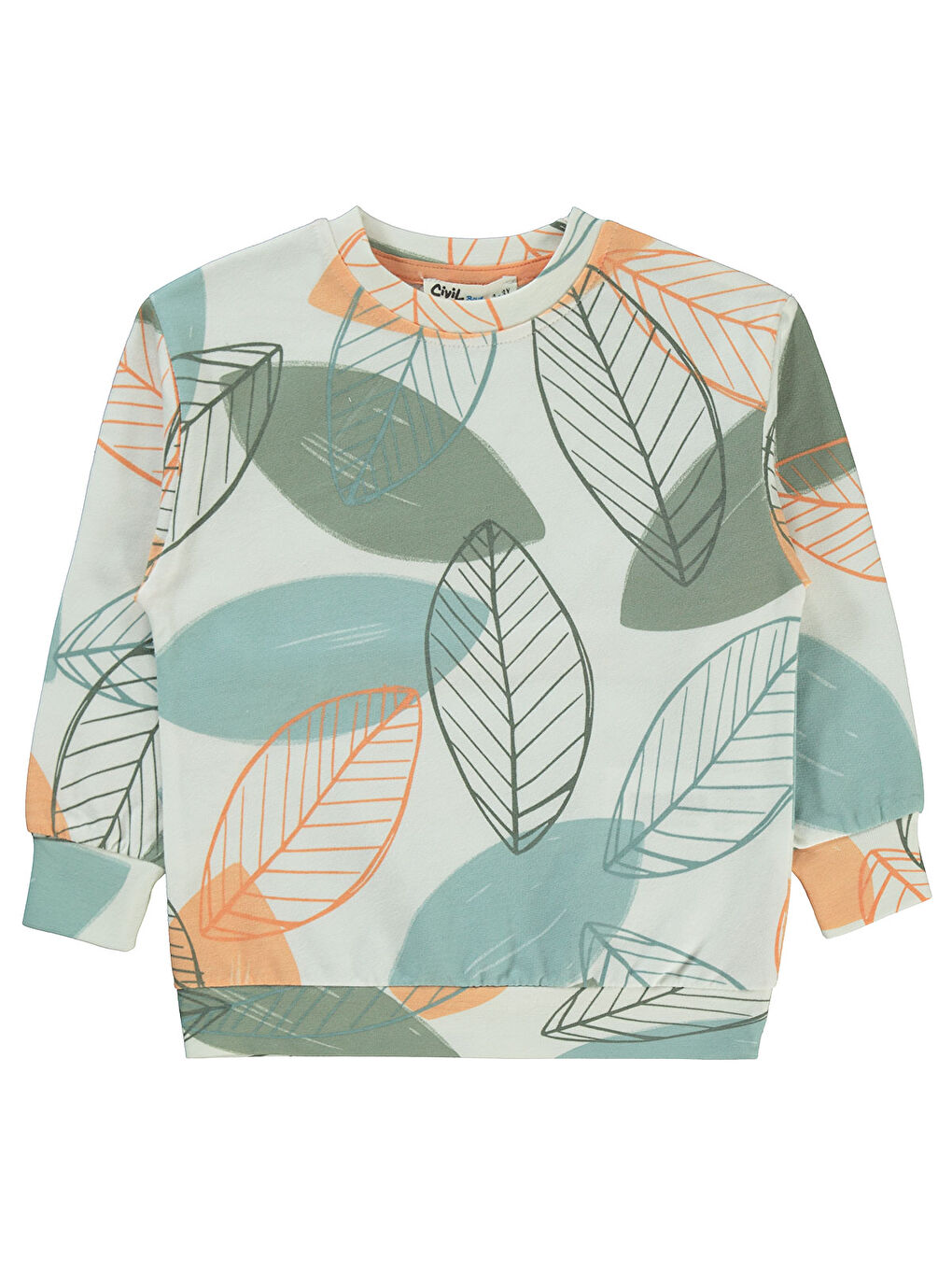 Boys Erkek Çocuk Sweatshirt 2-5 Yaş Mercan