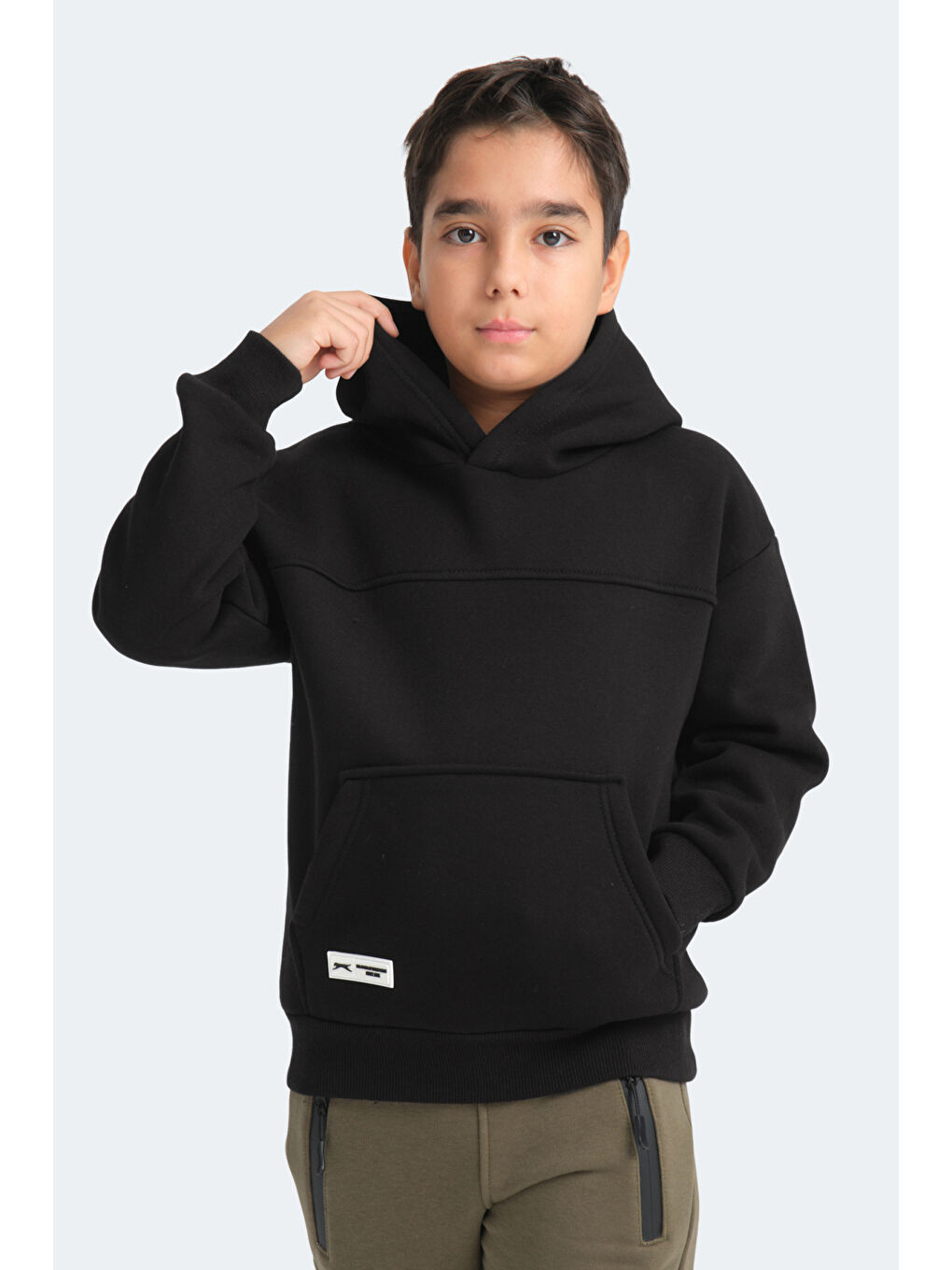 LENE Unisex Çocuk Sweatshirt Siyah-2