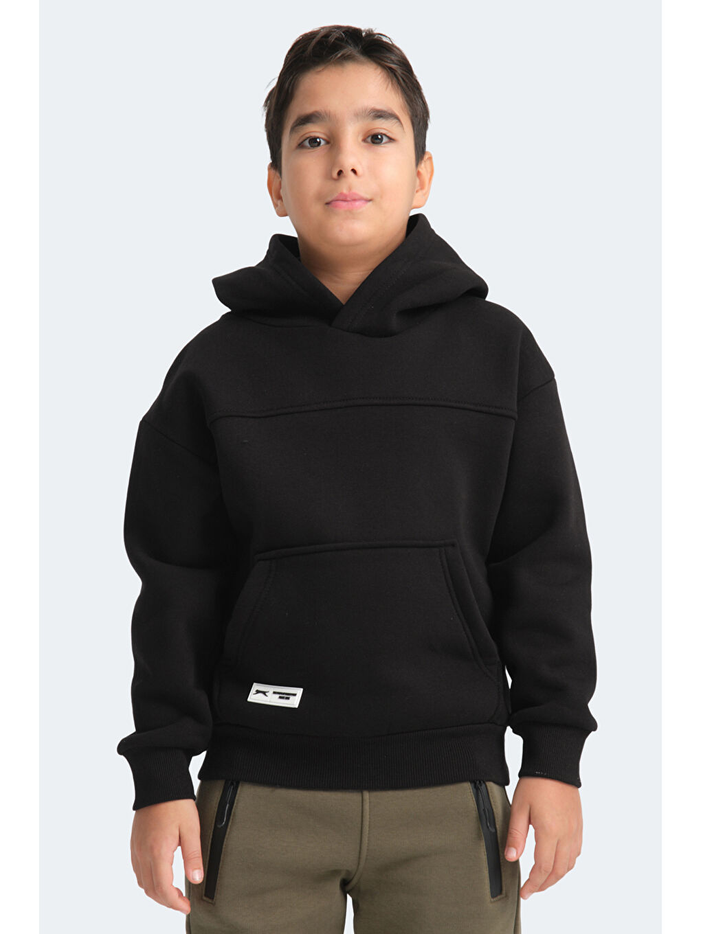 LENE Unisex Çocuk Sweatshirt Siyah-5