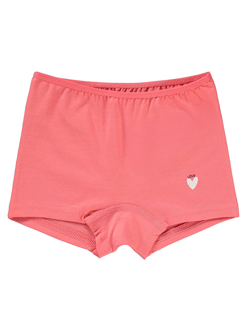 Girls Kız Çocuk 2'li Boxer Set 2-10 Yaş Pembe-1