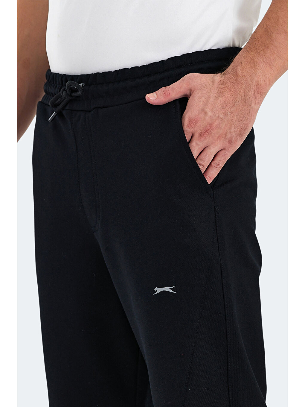 NADAB  Erkek %100 Pamuk Jogger Eşofman Altı Siyah-3