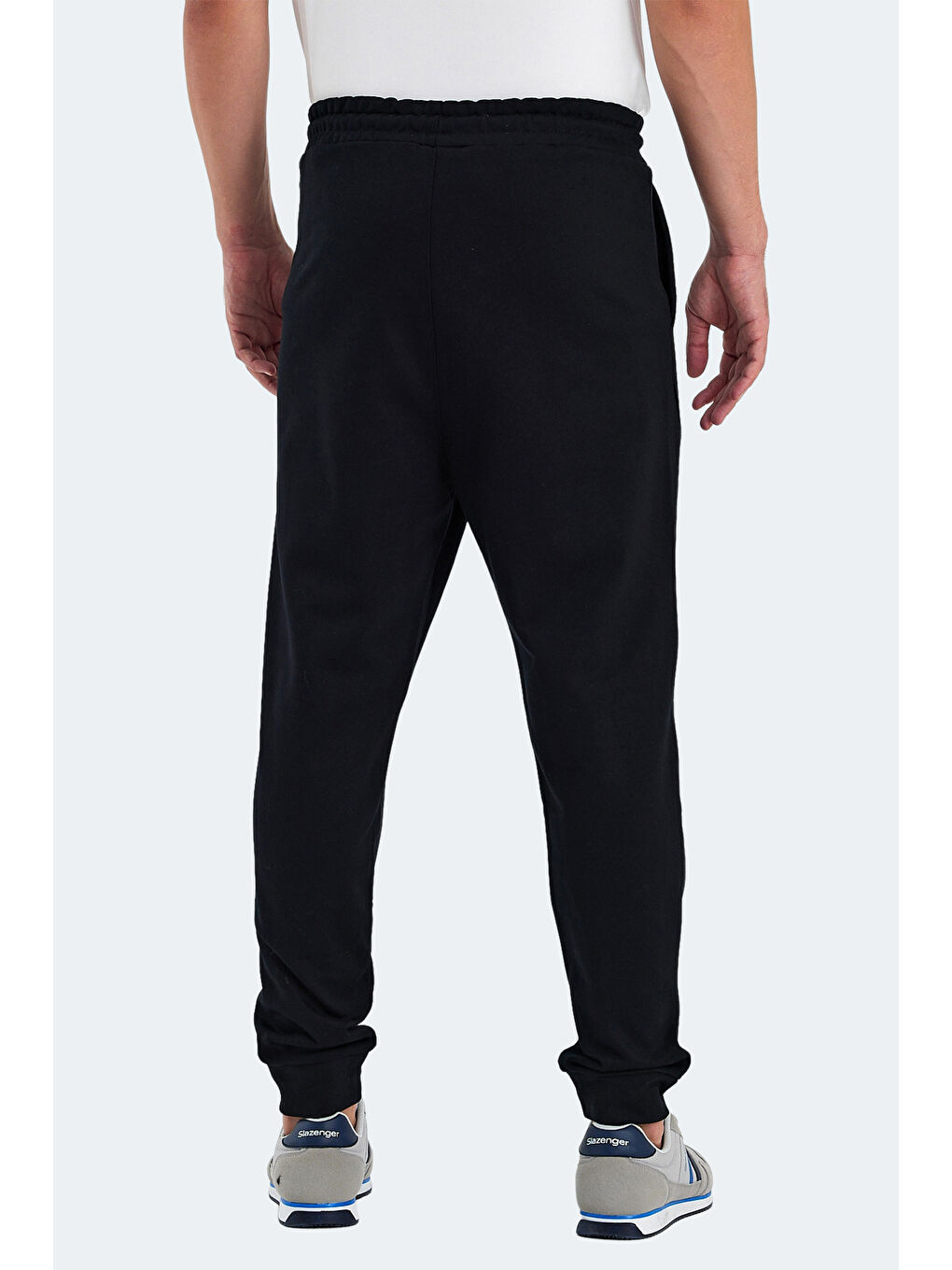 NADAB  Erkek %100 Pamuk Jogger Eşofman Altı Siyah-4