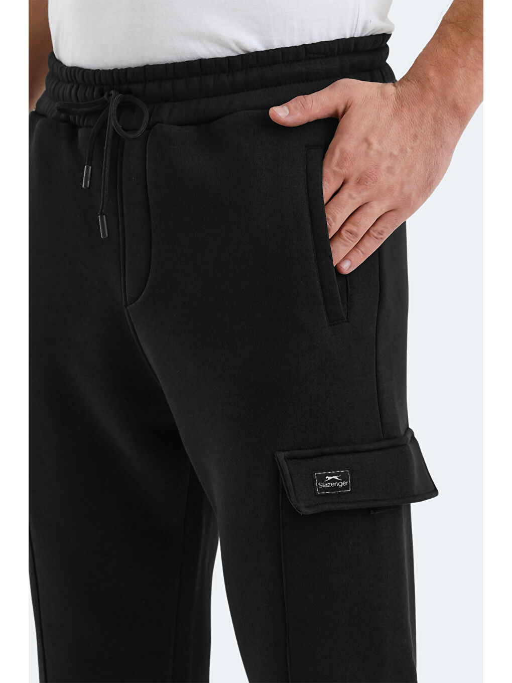 VALORA  Erkek Jogger Eşofman Altı Siyah-3